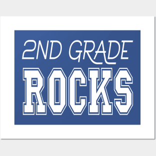 2nd Grade Rocks Posters and Art